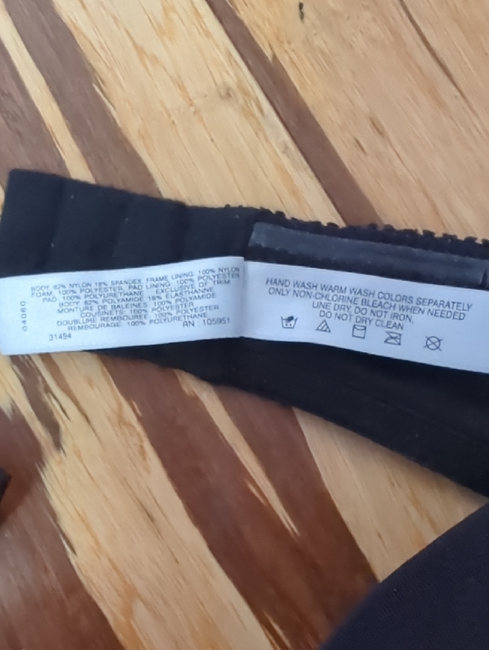 Natori Black Strapless Push-Up Bra - Smooth - Picture 3 of 4